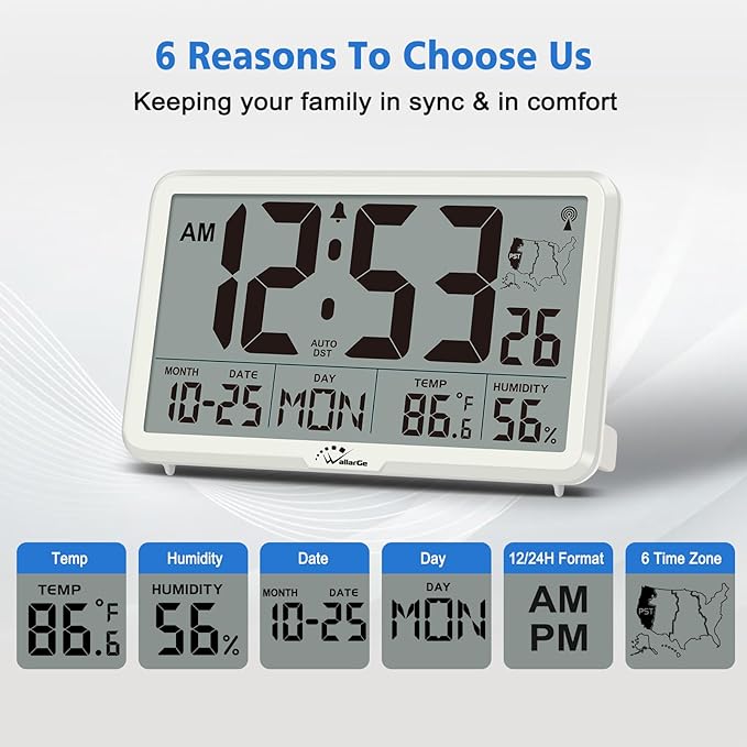 WallarGe Atomic Wall Clock - Image 5