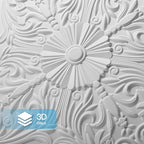 Art3d Drop Ceiling Tiles 24x24in., Wainscoting Panels Glue Up 2ft x 2ft - Image 3