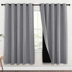 NICETOWN Full Shade Curtain Panels, Pair of Energy Smart & Noise Blocking Out - Image 2
