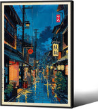 Podafu Japanese Tokyo Tea House Canvas Wall Art by Unknown