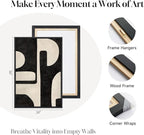 Large Framed Abstract Set of 2 Wall Art - Image 6