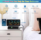 Peakeep Digital Alarm Clock for Bedroom Bedside, Extra Loud for Heavy Sleepers - Image 9