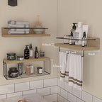PopiShelves Bathroom Shelves Over Toilet - Image 3