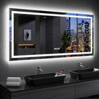 LOAAO 77"X36" LED Bathroom Mirror by LOAAO
