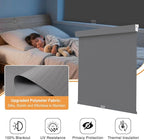 AOSKY No Drill Cordless Blackout Roller Shades - Image 6