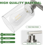 Ascher Bathroom Light Fixtures, 5-Light Vanity Lights - Image 4
