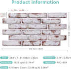Commomy Faux Brick 3D Wall Panels - Image 6