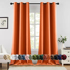 MIULEE Blackout Curtains for Bedroom Living Room 2 Panels, Thermal Insulated by MIULEE