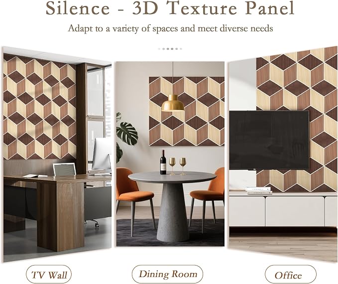 12Pack Acoustic Panels, Self-Adhesive Sound Proof Panels - Image 6