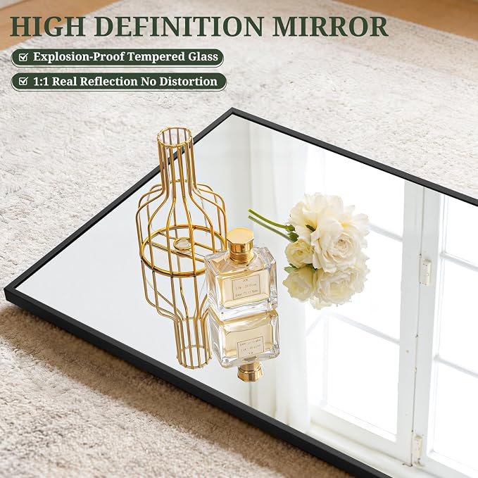 Mirror Full Length 59"x16" Full Body Floor Mirror - Image 5
