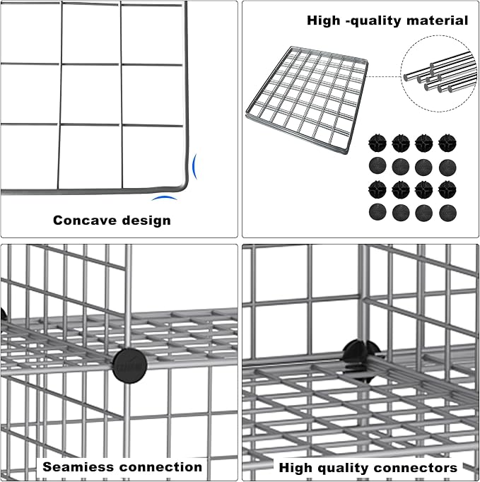 C&AHOME Wire Cube Storage, 6 - Image 8