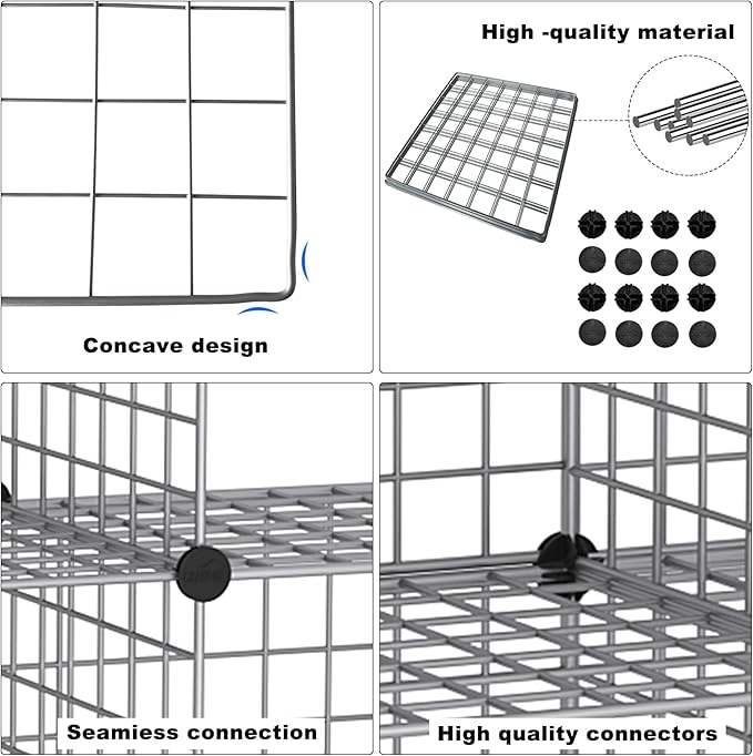 C&AHOME Wire Cube Storage, 9 - Image 8