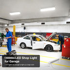 Onforu 100W 4Pack LED Shop Lights, 14000lm Shop Lighting - Image 7