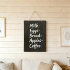 Hanging Chalkboard 12x16 Inch Double-Sided Chalkboard Sign Decorative - Image 5