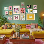 16 PCS Framed Eclectic Wall Art Decor, Modern Maximalist Home Gallery Wall - Image 7
