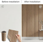 3D Wall Panels Peel and Stick – 15.74" x 118" PVC Faux Texture Wall Covering - Image 3