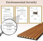4 Pack Wood Panels for Wall, 47.24" x 12.79" Acoustic Wood Slat Wall Panel for - Image 5