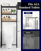 Kitsure Over Toilet Storage Rack - Image 6