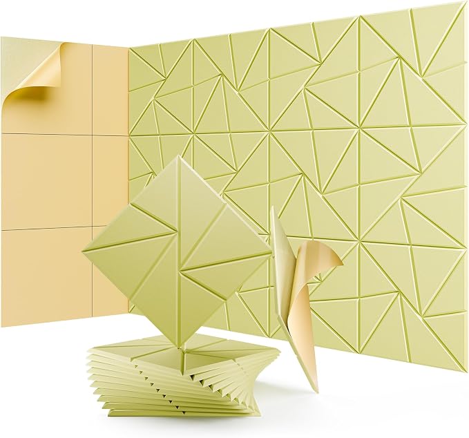 12 Pack Acoustic Panels, Sound Proof Foam Panels by LEIYER