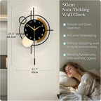 Large Wall Clock for Living Room Decor Modern Wall Clock - Image 4