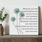 Motivational Quotes Wall Art Decor, Inspirational Graduation Decor Gift - Image 4