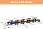 upsimples 14 Pack Acrylic Shelves Wall Organizer and Storage, Toy Cars - Image 3