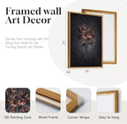 3 Piece Framed Vintage Botanical Wall Art - Image 6