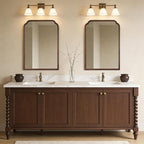 WallBeyond 28" x 40" Wood Bathroom Mirror - Image 7