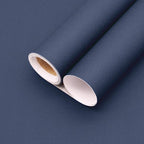 Yancorp 24"x120" Matte Gray Blue Peel and Stick Wallpaper Removable Contact by YancorpHomeDecor