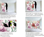 Pink Peony Flowers Mural Bedroom Peony Floral Wallpaper Room Decor Living Room - Image 6