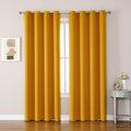 ChrisDowa Room Darkening Curtains 80 Inches Long 2 Panels Set by ChrisDowa
