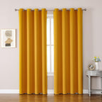 ChrisDowa Grommet Room Darkening Curtains by ChrisDowa
