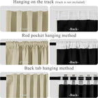 RYB HOME Extra Wide Blackout Curtain - Image 4