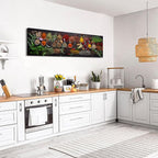 Large Colorful Kitchen Wall Art Spices Herb Food Picture - Image 5