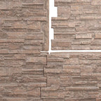 EverStone Cascade Faux Stone Panel, 48 5/8"W x 24 3/4"H x 1 1/4"D, Mount Vernon - Image 9