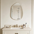 Irregular Wall Mirror Asymmetrical Mirror, Decorative Modern Mirror, Tempered - Image 3