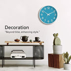 Roymnie Wall Clock, Silent Wall Clocks Battery Operated 8 Inch-Modern Non - Image 6