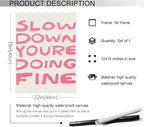 Yaasilinage Daily Reminder Positive Canvas Wall Art, Positive Affirmations Wall - Image 5