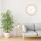 Wall Clocks Battery Operated 8 inch Modern Wall Clock, Silent Non Ticking Wall - Image 8