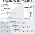ENJOYBASICS Blackout Curtain rod - Image 5