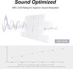 WoveN SounD Brick Acoustic Wall Panels Seamless Visual, High Density, Sound - Image 3