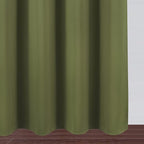 LEMOMO Olive Green Thermal Blackout Curtains/42 x 84 Inch/Set of 2 Panels Room - Image 9