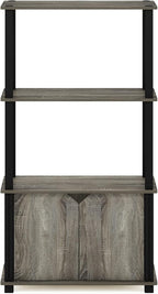 Furinno Brahms 4-Tier Multipurpose Bookcase/Bookshelf/Display Shelf/Display Rack - Image 6