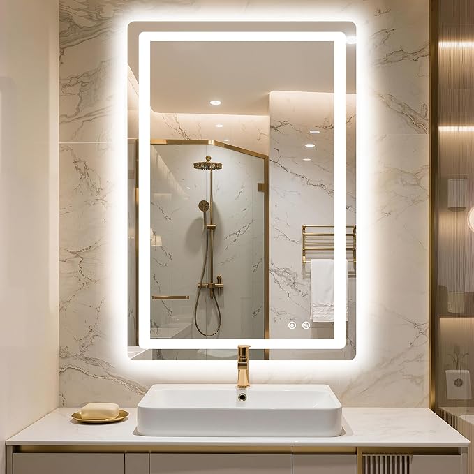 AMOISE LED Bathroom Vanity Mirror by AMOISE