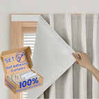 No-Sew 100% Blackout Shade by Sovtfides