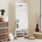 BEAUTYPEAK Silver Full Length Mirror, Suitable - Image 2