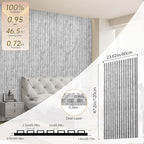 RITOLLO 6 Pack Bilayer Thickened-Sound Proof Wall Panels 47.2"x23.6"x0.72" High - Image 2