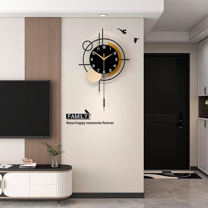 Wall Clock for Living Room Decor Decorative Wall Clock - Image 2