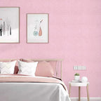 Abyssaly Pink Wallpaper Stick and Peel Removable Self Adhesive Pink Wall Paper - Image 6
