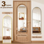 Rowjut Full Length Door Mirror, Wall Mounted Wall Mirrors, Cloakrooms, etc. - Image 6